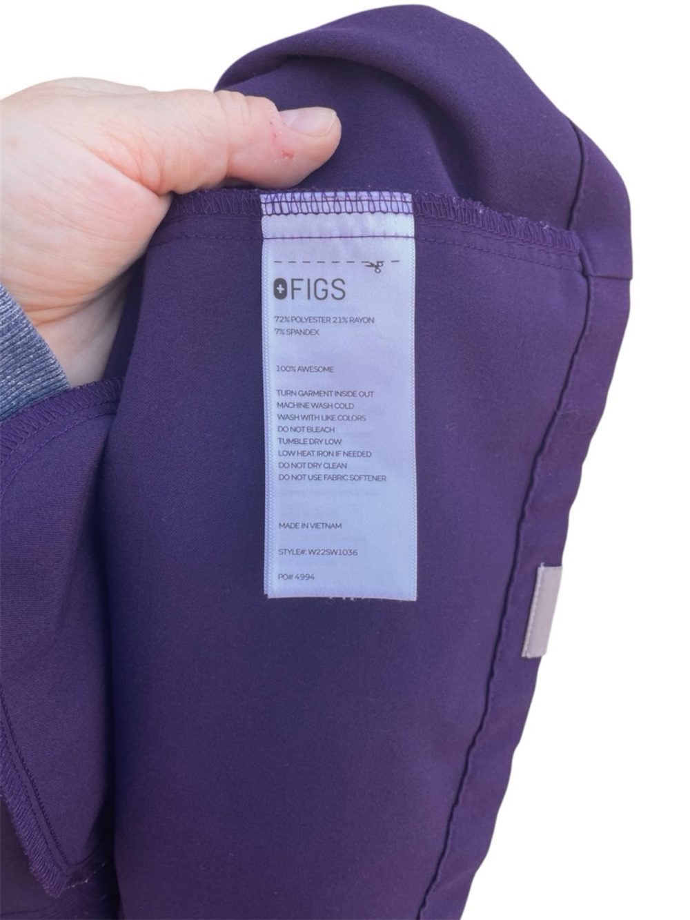 FIGS Inala Slim Scrub Top - Picture 10 of 11